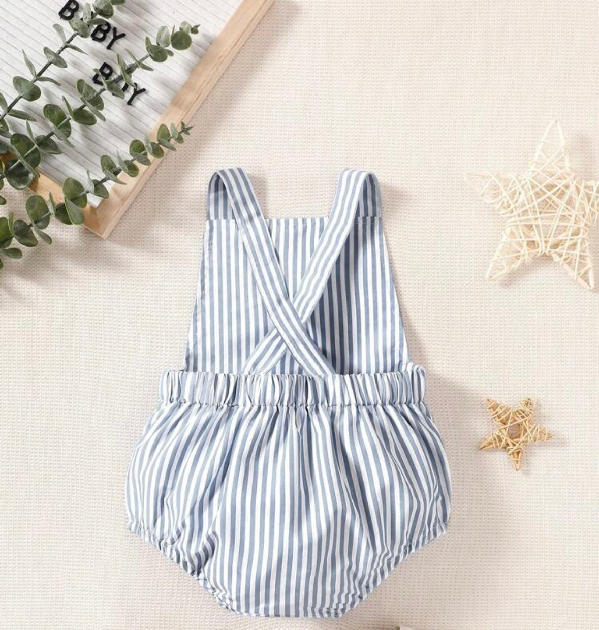 Romper con estampado de rayas