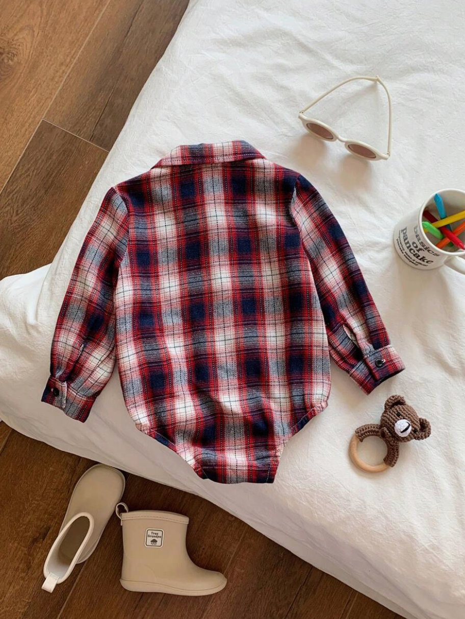 Romper cuadros manga larga