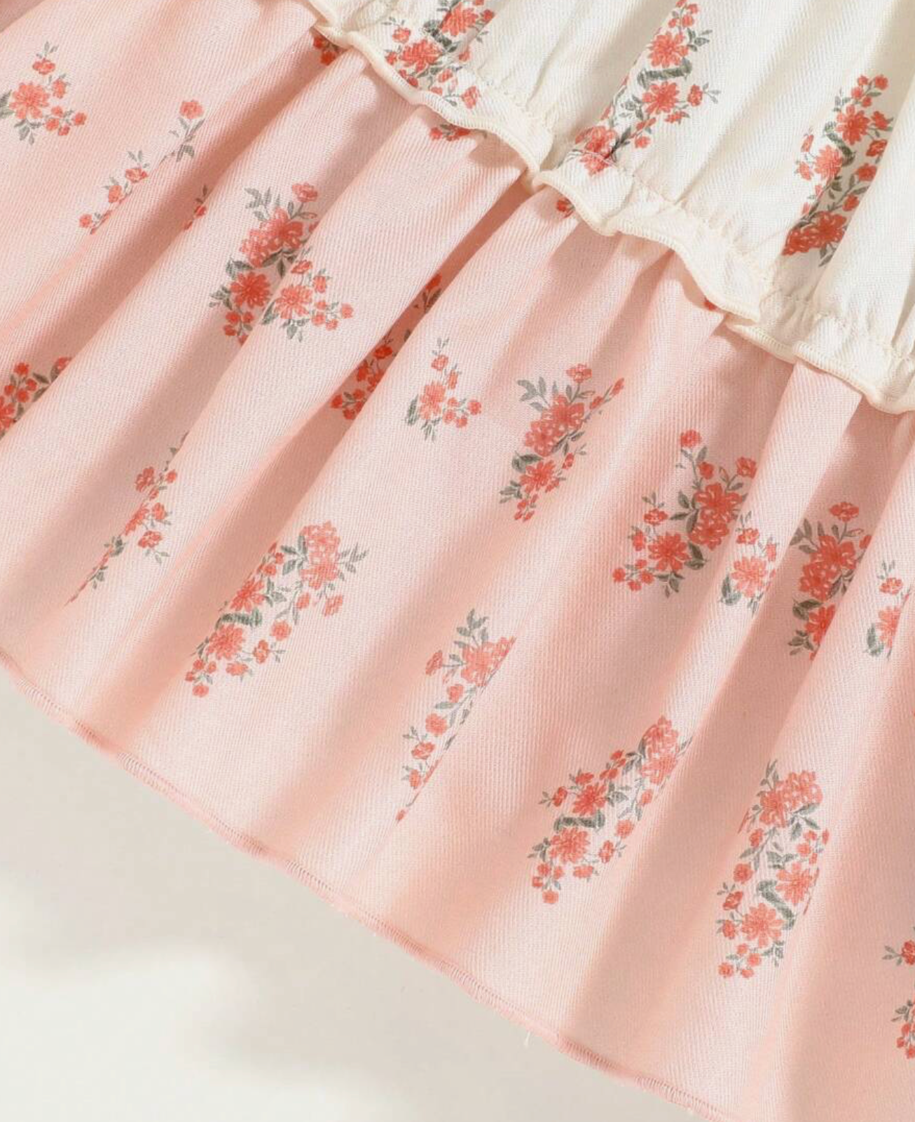 Vestido de Verano casual con estampado floral