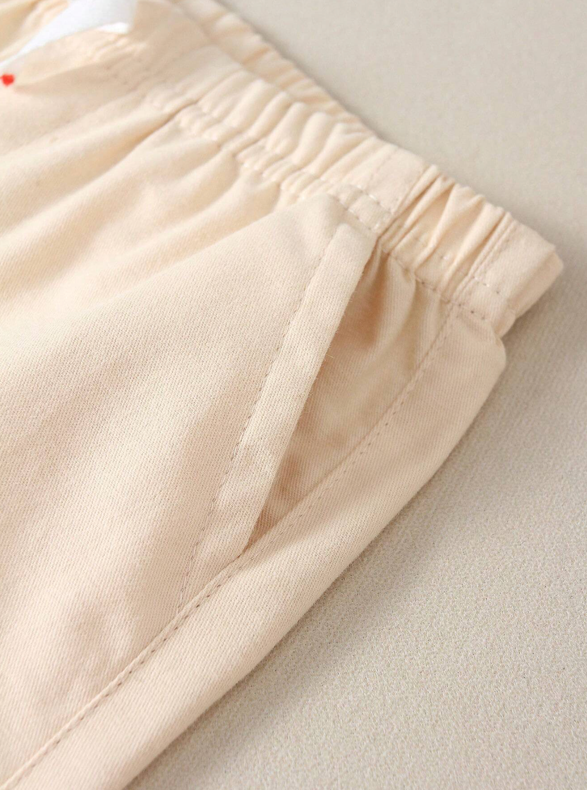 Conjunto de pantalones casuales con bolsillo para bebé