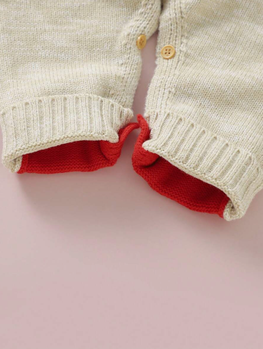 Mono tejido nariz reno