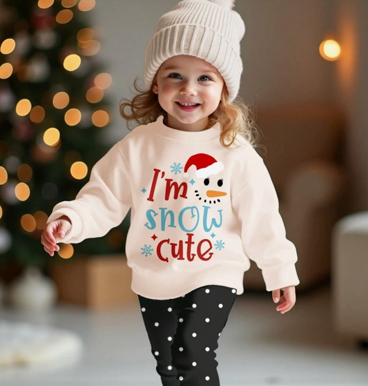 Suéter Im snow cute