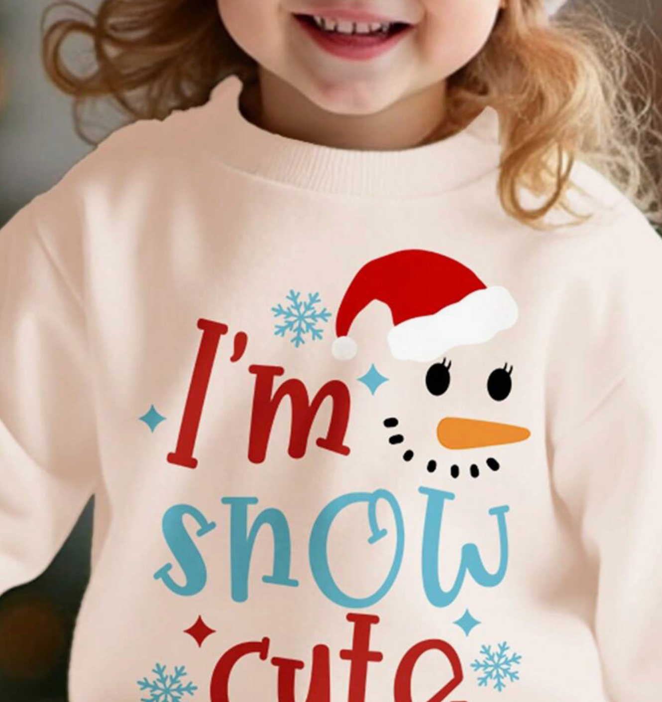 Suéter Im snow cute